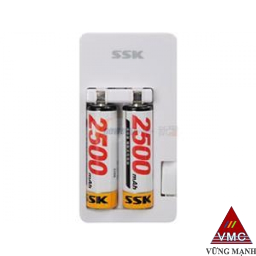 Sạc pin AA bằng USB hiệu SSK 2A